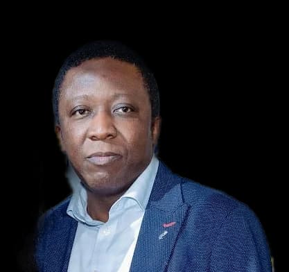 Pastor Martin Olorunlogbon at a church celebration
